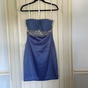 Periwinkle blue dress- Neiman Marcus